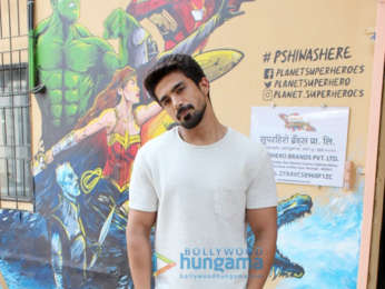 Yami Gautam and Saqib Saleem snapped shooting for an ad