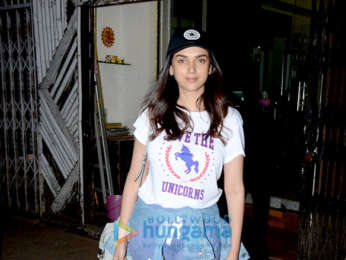 Aditi Rao Hydari spotted at a salon in Bandra