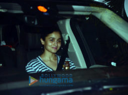 Alia Bhatt snapped at Karan Johar’s house
