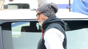 Amitabh Bachchan snapped post the shoot of Brahmastra