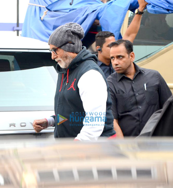 amitabh bachchan snapped post the shoot of brahmastra 3