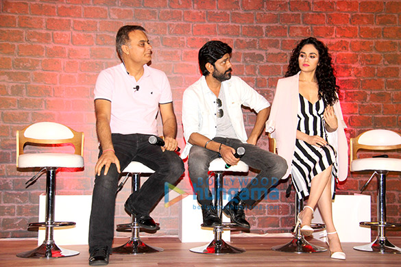 amruta khanvilkar and amit sial grace the launch of hungama plays web series damaged 1