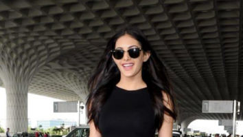 Amyra Dastur snapped at the airport
