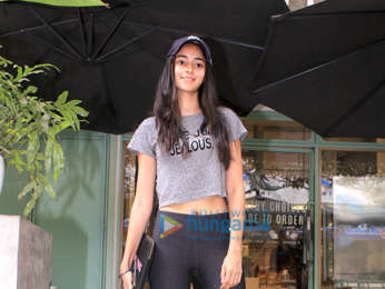 Ananya Pandey Spotted at Kitchen Garden in Bandra
