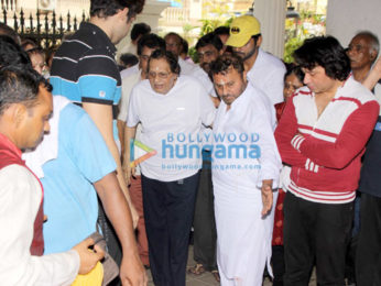 Anil Sharma's mother's funeral