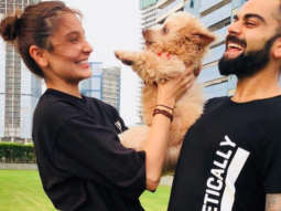 Anushka Sharma and Virat Kohli’s OH-SO-CUTE moment with a canine will definitely make your heart melt!