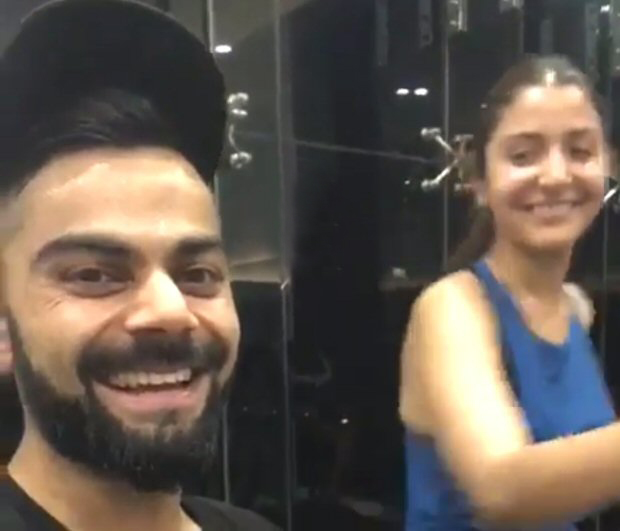 Anushka Sharma kills it as she works out with her BUBS Virat Kohli (watch video)