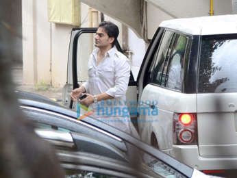 Arbaaz Khan snapped with a friend
