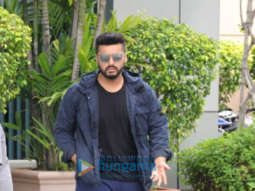 Arjun Kapoor snapped arriving post a brand shoot