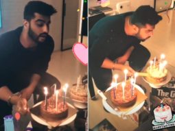 Arjun Kapoor kickstarts his birthday celebrations with Janhvi Kapoor, Anshula Kapoor, Khushi Kapoor and Boney Kapoor