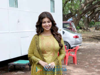 Ayesha Takia Azmi snapped on location for a photoshoot at Aarey Colony