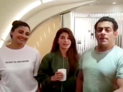 Before kick starting Da-Bangg Tour in US, Salman Khan, Jacqueline Fernandez, Daisy Shah thank fans after Race 3 success