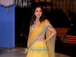 Nawabzaade cast Raghav Juyal, Dharmesh Yelande and Punit Pathak snapped shooting with Madhuri Dixit on the sets of Dance Deewane