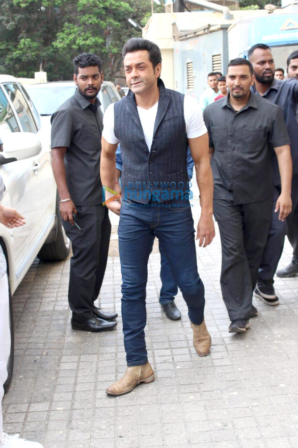 cast of race 3 arrive for the launch of the track allah duhai hai 3