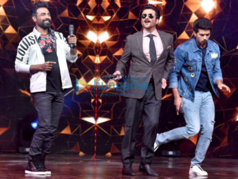 Cast of Race 3 snapped on sets of Dance India Dance Li'l Master