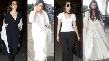 Weekly Celebrity Airport Style: Sonam Kapoor Ahuja, Vaani Kapoor, Sara Ali Khan, Shilpa Shetty have a monochrome moment while flying!