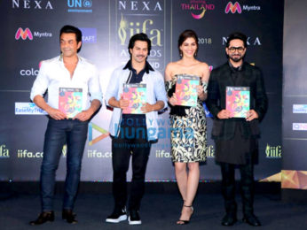 Celebs attend the IIFA 2018 press conference at J W Marriott in Juhu