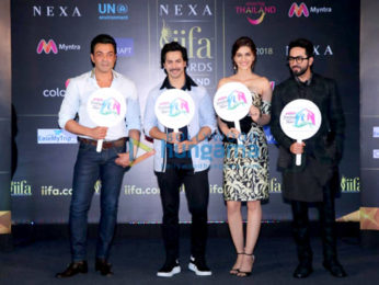 Celebs attend the IIFA 2018 press conference at J W Marriott in Juhu