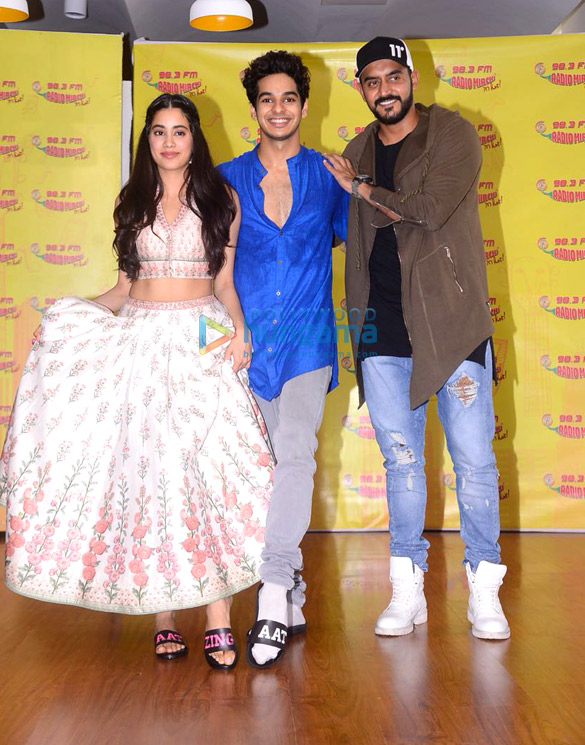Dhadak duo Ishaan Khatter and Janhvi Kapoor launch ‘Zingaat’ song Dhadak duo Ishaan Khatter and Janhvi Kapoor launch ‘Zingaat’ song