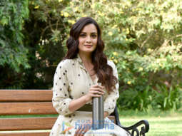 Dia Mirza snapped during a photo shoot for World Environment Day