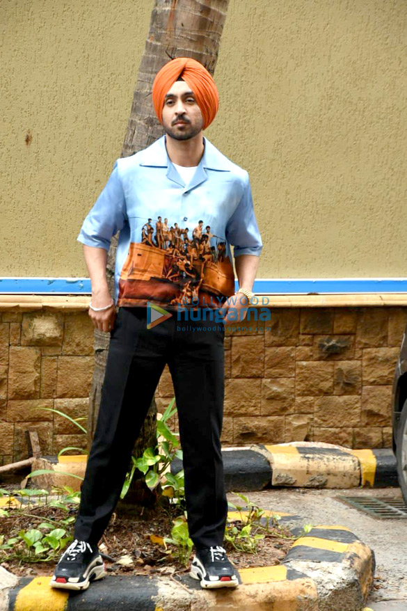 Diljit Dosanjh snapped promoting his film Soorma Diljit Dosanjh snapped promoting his film Soorma