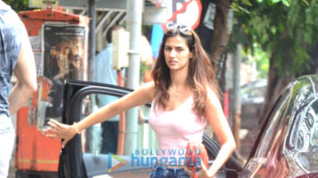 Disha Patani spotted outside a cafe in Bandra
