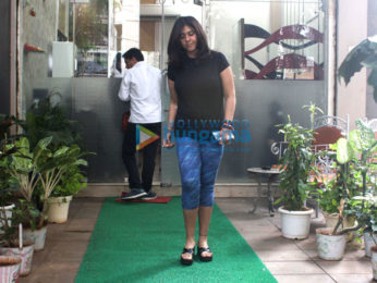 Ekta Kapoor spotted in Bandra