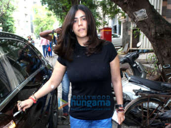 Ekta Kapoor spotted in Bandra