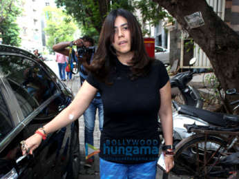 Ekta Kapoor spotted in Bandra