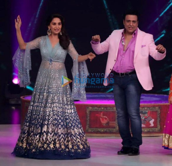 govinda and madhuri dixit snapped on the sets of dance deewane in film city 6