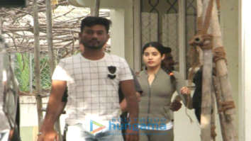 Ishaan Khatter, Janhvi Kapoor and Shashank Khaitan snapped at Sunny Super Sound in Juhu