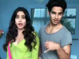 Ishaan Khatter & Janhvi Kapoor’s BTS chemistry before Dhadak song launch personifies fairy tale ROMANCE (see videos)