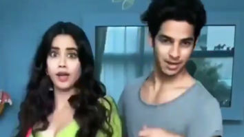 Ishaan Khatter & Janhvi Kapoor’s BTS chemistry before Dhadak song launch personifies fairy tale ROMANCE (see videos)