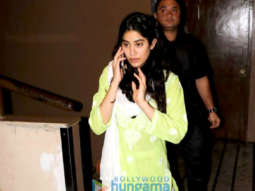 Ishaan Khatter and Janhvi Kapoor snapped at PVR Juhu while promoting Dhadak