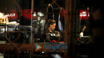 Iulia Vantur spotted at Tip & Toe in Juhu