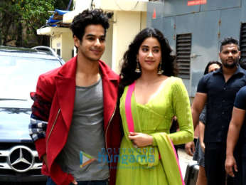Janhvi Kapoor, Ishaan Khatter and others arrive for the trailer launch of 'Dhadak'