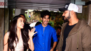 Janhvi Kapoor, Ishaan Khatter and others snapped in Mumbai