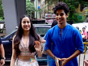 Janhvi Kapoor, Ishaan Khatter and others snapped in Mumbai