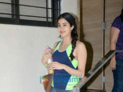 Janhvi Kapoor snapped at the Matrix office in Bandra