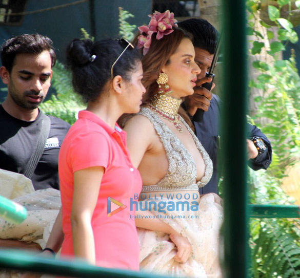 kangana ranaut snapped at the location of her film 4