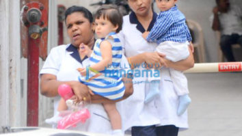Karan Johar’s kids Yash and Roohi snapped after play school in Bandra