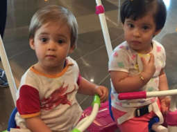 Karan Johar’s munchkins Yash and Roohi love being photographed, this new snap proves it