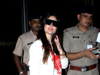 Kareena Kapoor Khan and Saif Ali Khan snapped at the airport (3)