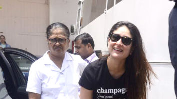 Kareena Kapoor Khan snapped with Taimur Ali Khan at Mehboob Studio