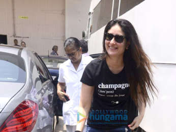Kareena Kapoor Khan snapped with Taimur Ali Khan at Mehboob Studio
