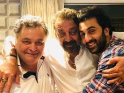 Lovebirds Ranbir Kapoor – Alia Bhatt spend time with parents Rishi – Neetu Kapoor and Sanjay Dutt ahead of Sanju (see pics)