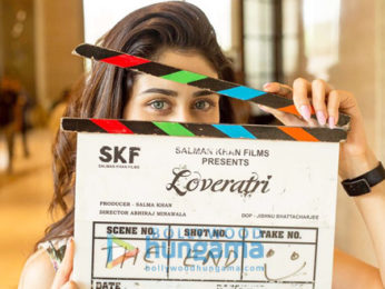 On The Sets Of The Movie Loveratri