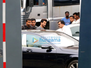 Madhuri Dixit, Ajay Devgn and Anil Kapoor snapped on the location of 'Total Dhamaal'