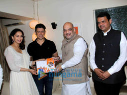 Madhuri Dixit snapped meeting Amit Shah