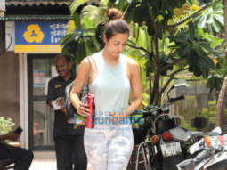 Malaika Arora snapped outside her gym